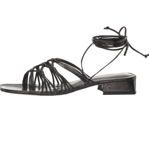 SAM EDELMAN JOCELYN WRAP LACE UP SANDALS - Picture 6 of 11
